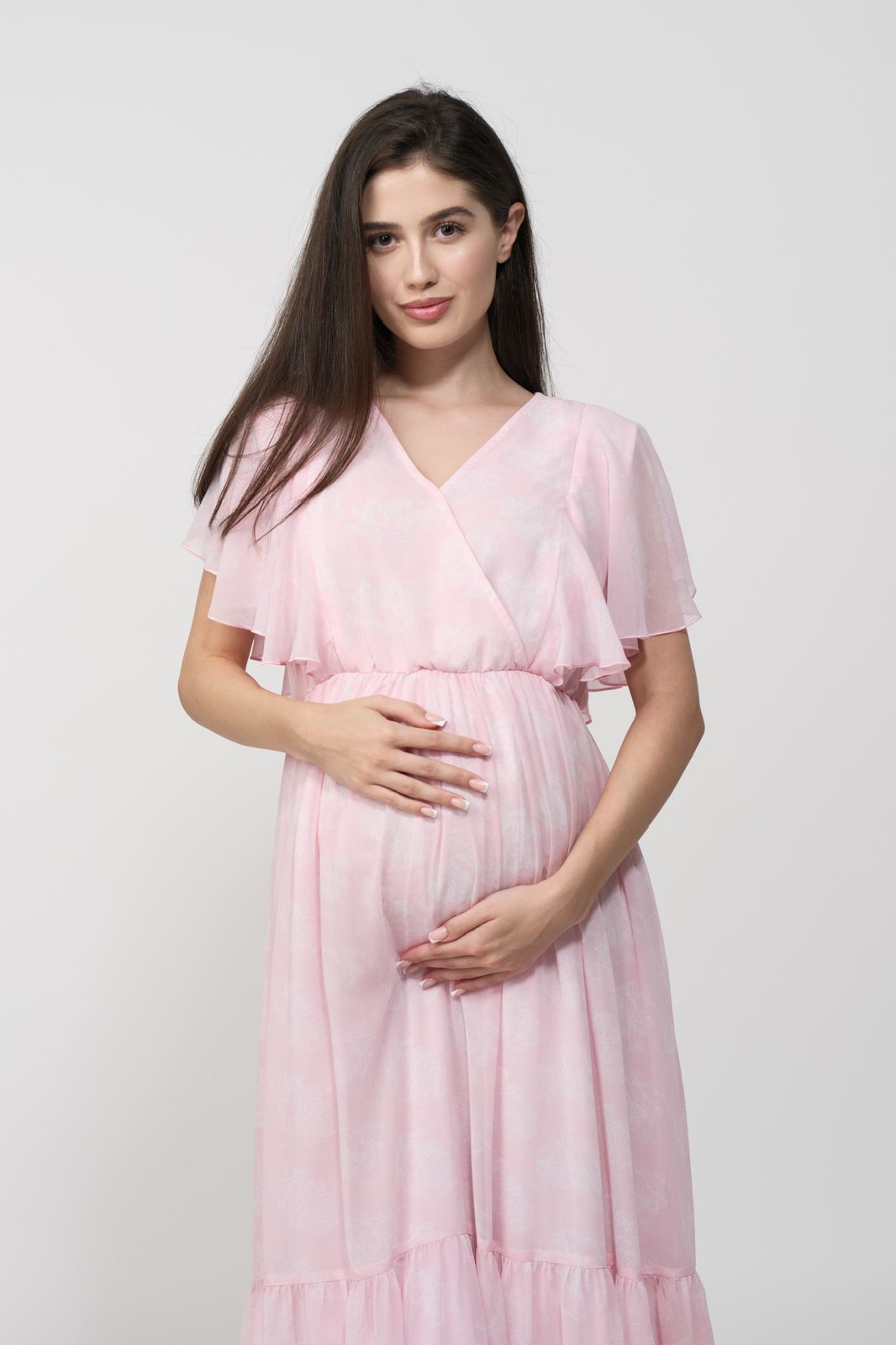 Maternity Chiffon Dress