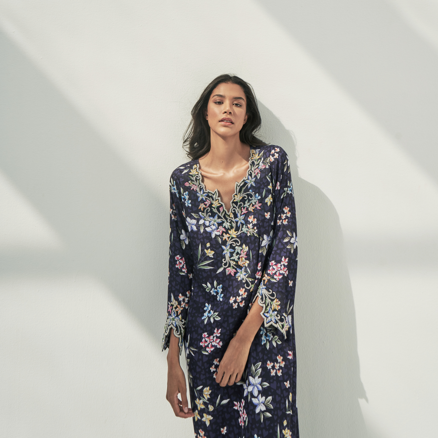 Embroidered Kandora - The love Aura Collection