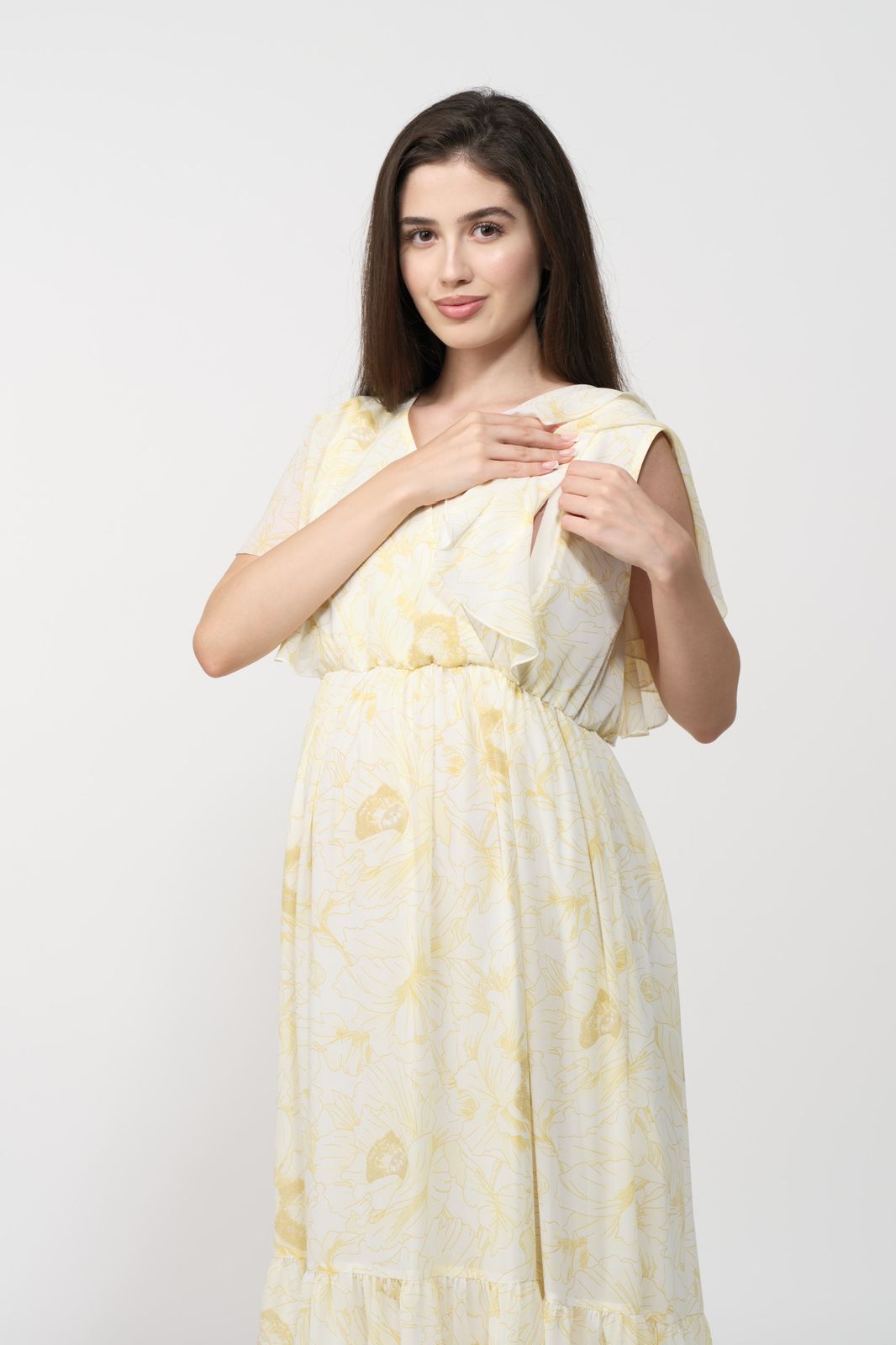 Maternity Chiffon Dress