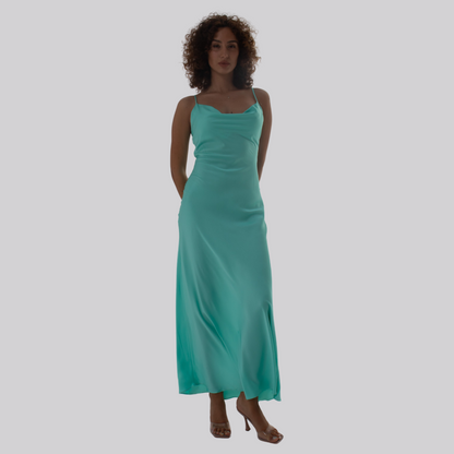 Satin Silk Slip Dress