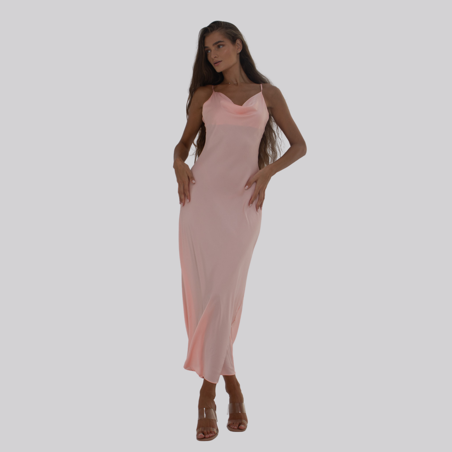 Satin Silk Slip Dress